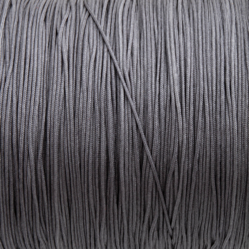 Sznurek do makramy szary 0,5mm