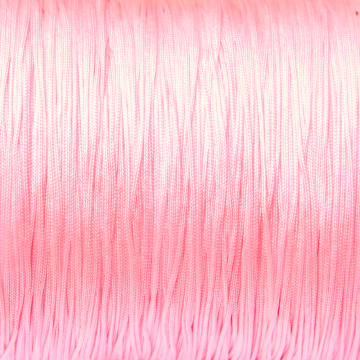 Sznurek do makramy różowy 0,5mm