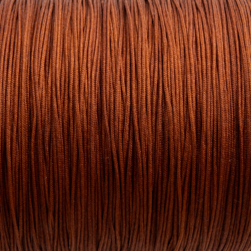 Sznurek do makramy brązowy 0,5mm