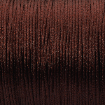 Sznurek gorsetowy 2mm ciemny brąz