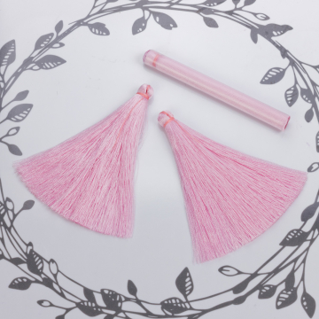 Chwost z wiskozy pąsowy 10cm