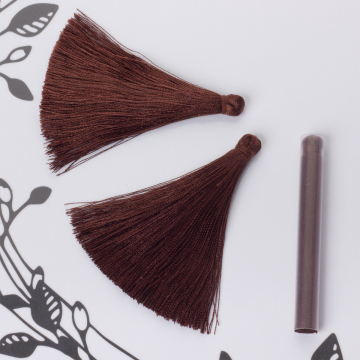 Chwost z wiskozy czekoladowy 6,5cm