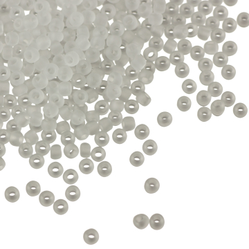 Koraliki TOHO Round 11/0 Transparent-Frosted Crystal