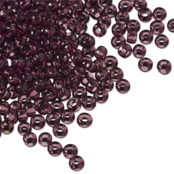 Koraliki TOHO Round 8/0 Transparent Med Amethyst