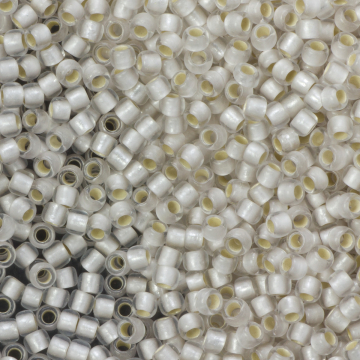 Koraliki TOHO Round 8/0 Silver-Lined Frosted Crystal