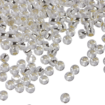 Koraliki TOHO Round 8/0 Silver-Lined Crystal