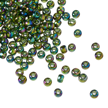 Koraliki TOHO Round 8/0 Trans-Rainbow Olivine