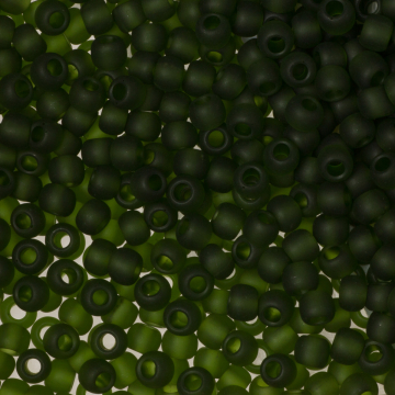 Koraliki TOHO Round 6/0 Transparent-Frosted Olivine