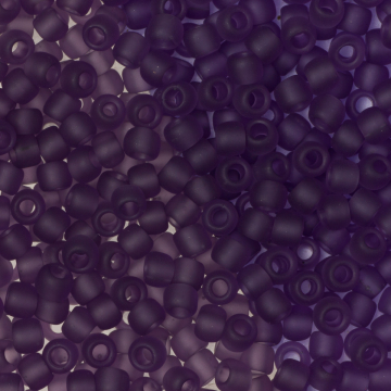 Koraliki TOHO Round 6/0 Transparent-Frosted Sugar Plum