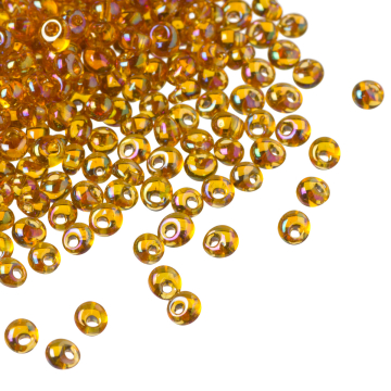Koraliki TOHO Magatama 3mm Trans-Rainbow Topaz