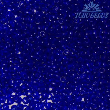 Koraliki TOHO Round 8/0 Transparent Cobalt