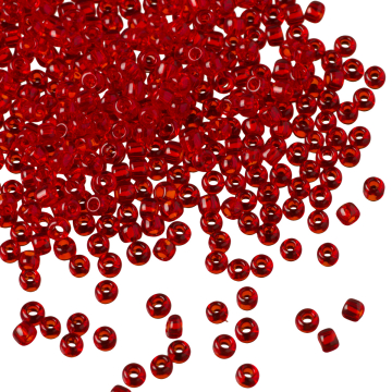 Koraliki TOHO Round 11/0 Transparent Siam Ruby