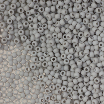 Koraliki TOHO Round 11/0 Opaque-Frosted Gray