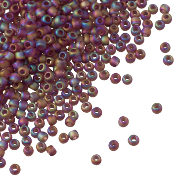 Koraliki TOHO Round 11/0 Trans-Rainbow-Frosted Amethyst Koraliki TOHO Round 11/0 Trans-Rainbow-Frosted Amethyst