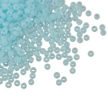 Koraliki TOHO Round 11/0 Ceylon Frosted Aqua