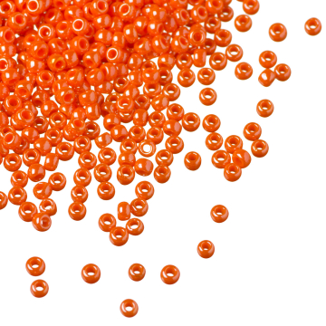 Koraliki TOHO Round 11/0 Opaque-Lustered Pumpkin