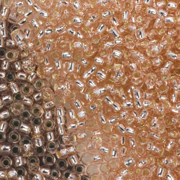 Koraliki TOHO Round 8/0 Silver-Lined Rosaline