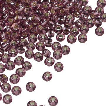 Koraliki TOHO Round 8/0 Silver-Lined Lt Amethyst