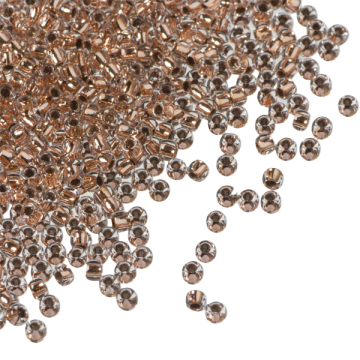 Koraliki TOHO Round 11/0 Copper-Lined Crystal