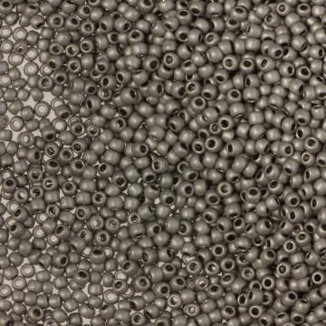 Koraliki TOHO Round Metallic-Silver-Frosted Antique Silver 11/0