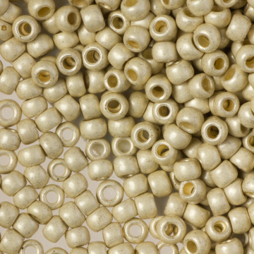 Koraliki TOHO Round 6/0 Permanent Finish - Matte Galvanized Aluminum