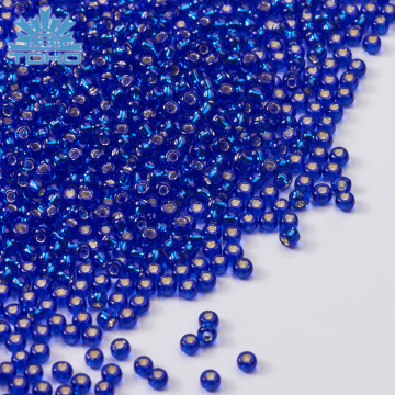 Koraliki TOHO Round 11/0 Silver-Lined Cobalt
