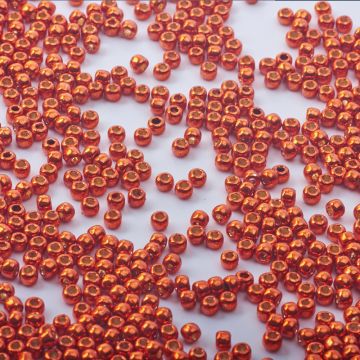 Koraliki TOHO - Round 6/0  PermaFinish Galvanized Saffron