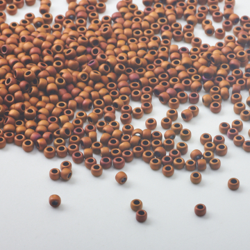 Koraliki TOHO - Round 8/0  Opaque-Pastel-Frosted Mudbrick