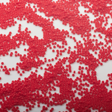 TOHO Round 15/0  Opaque-Frosted Cherry