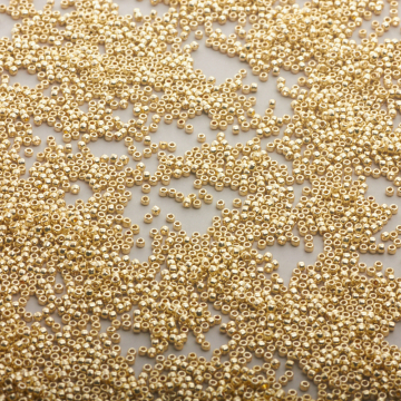 TOHO Round 15/0  PermaFinish - Galvanized Yellow Gold