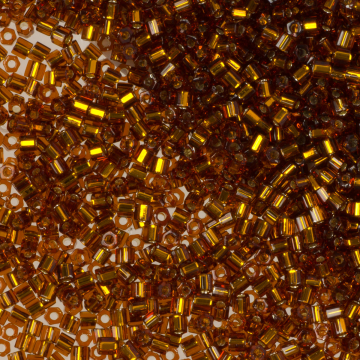 Koraliki TOHO Hex 11/0 Silver-Lined Smoky Topaz