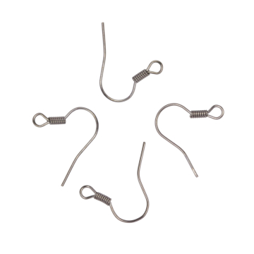 Bigle ze sprężynką oksydowane 15mm