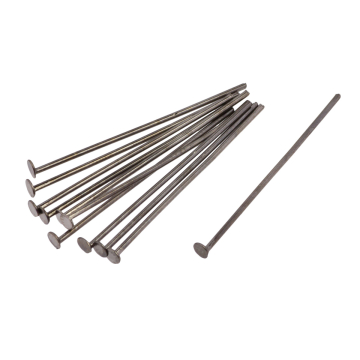 Szpilki z główką oksydowane 30x0,7mm