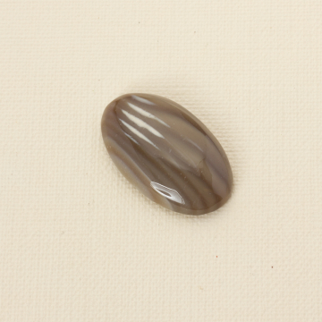 Krzemień pasiasty kaboszon owal 35x21 mm