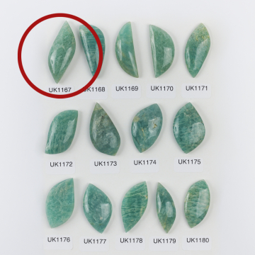 Amazonit kaboszon nieregularny 43mm