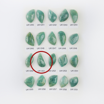 Amazonit kaboszon nieregularny 29,5mm