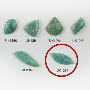 Amazonit kaboszon nieregularny 33mm