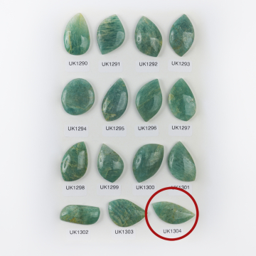 Amazonit kaboszon nieregularny 37mm