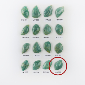 Amazonit kaboszon nieregularny 30mm