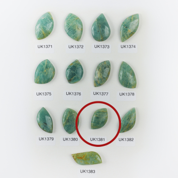 Amazonit kaboszon 26mm