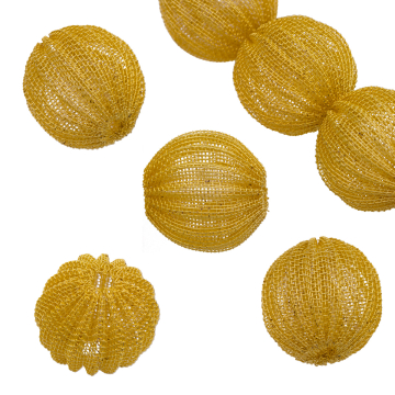 Kulka z siateczki złocona 22mm