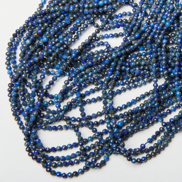 Lapis lazuli kulka fasetowana 3,5mm
