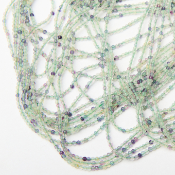 Fluoryt kulka fasetowana 2mm