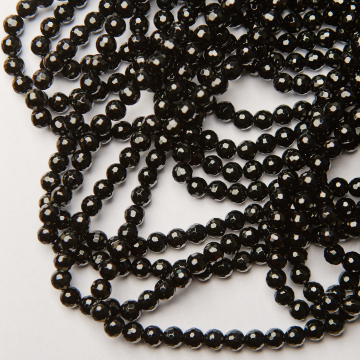 Onyks kulka fasetowana 6mm