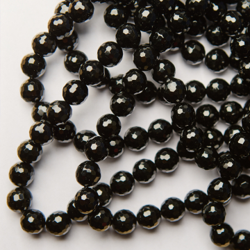 Onyks kulka fasetowana 12mm