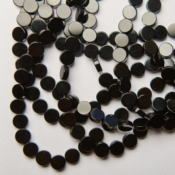 Onyks krążek gładki płaski 10,5mm