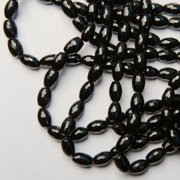 Onyks oliwka fasetowana 8x12mm