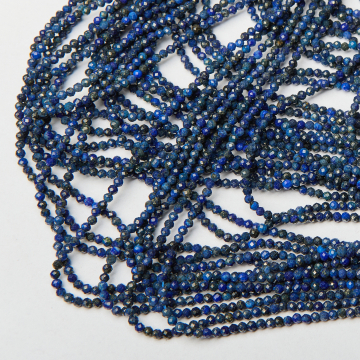 Lapis lazuli kulka fasetowana 2,5mm