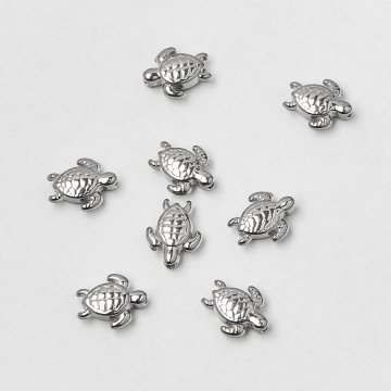 Koralik ze stali żółwik 9x11mm
