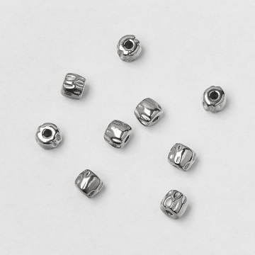 Koralik ze stali oponka gnieciona 5x6mm